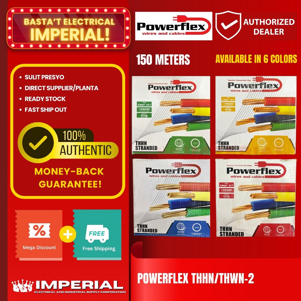 Shop powerflex wire for Sale on Shopee Philippines