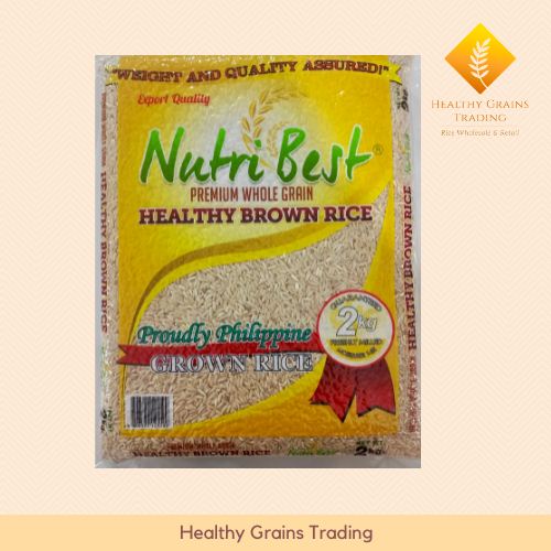 Nutri-Best Premium Whole Grade Healthy Brown Rice 2kg | Shopee Philippines