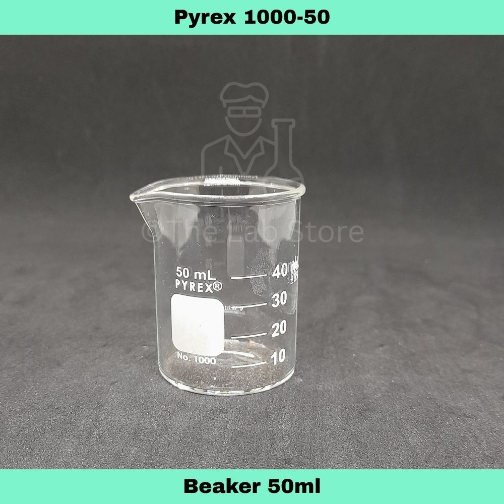 50mL PYREX Beaker, Glass, Heavy Duty, Sold Per Piece | Shopee Philippines