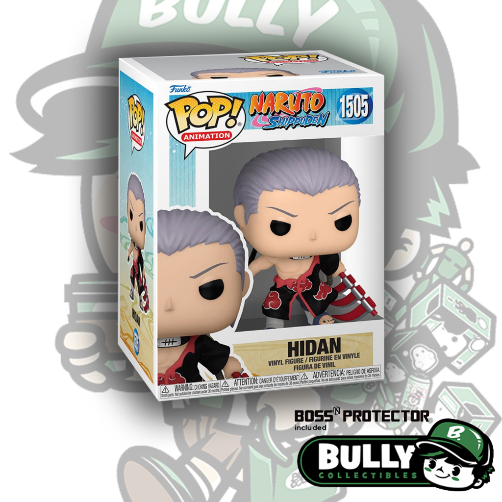 Funko POP! Animation: Naruto Shippuden - Hidan 1505 With Boss Protector ...