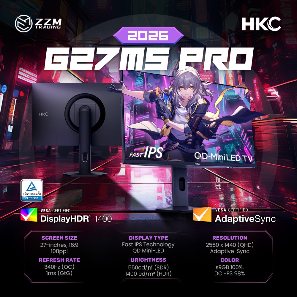 HKC Gaming Monitor G27M5Pro 27