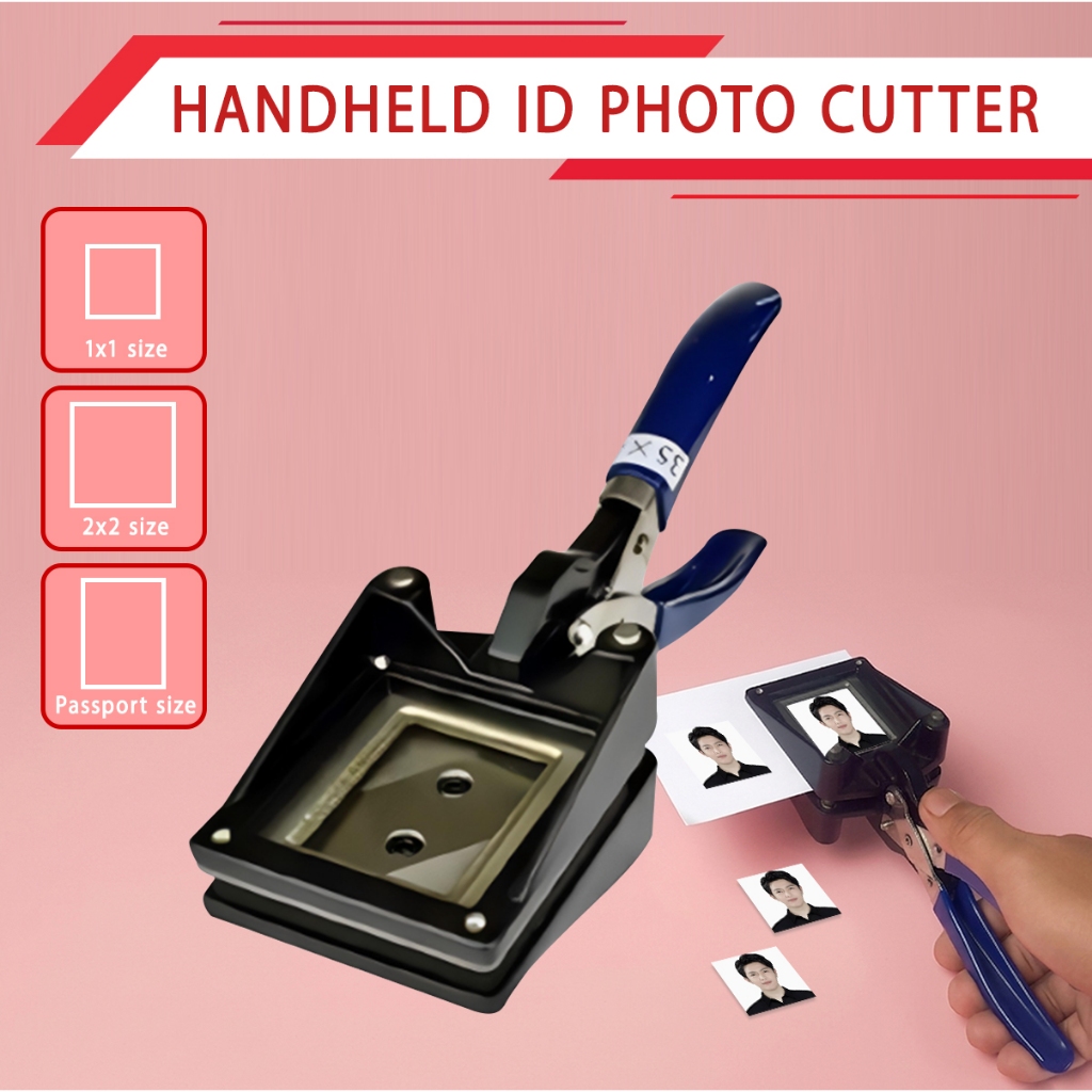 Officom Handy ID Photo Cutter (1x1 | 2x2 | Passport Size) - Heavy Duty ...
