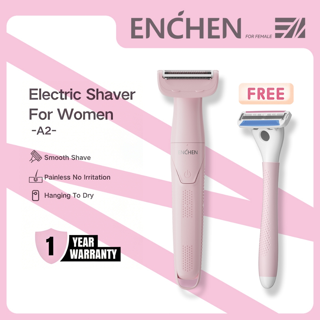Enchen Epilator Hair Removal Women Electric Shaver Underarm Painless ...