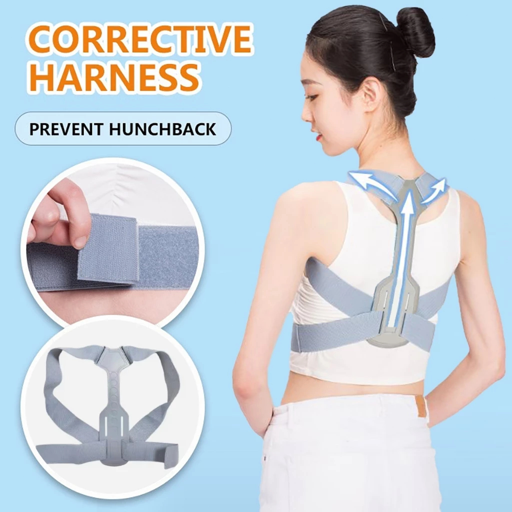 Back Posture Corrector Brace Support Belt Humpback correction strap ...