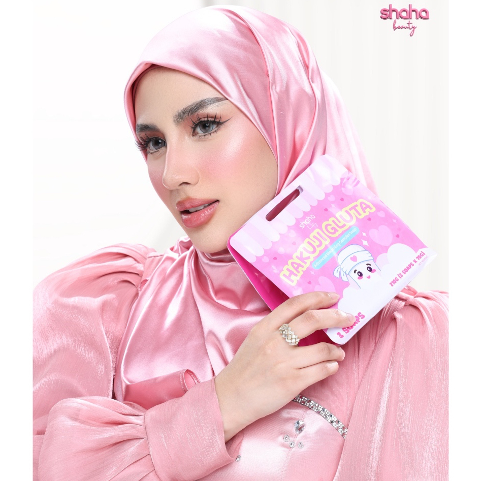 SHAHA BEAUTY Hakuji Gluta Soap 3 Bars Whipped Bleaching Cream Skin ...