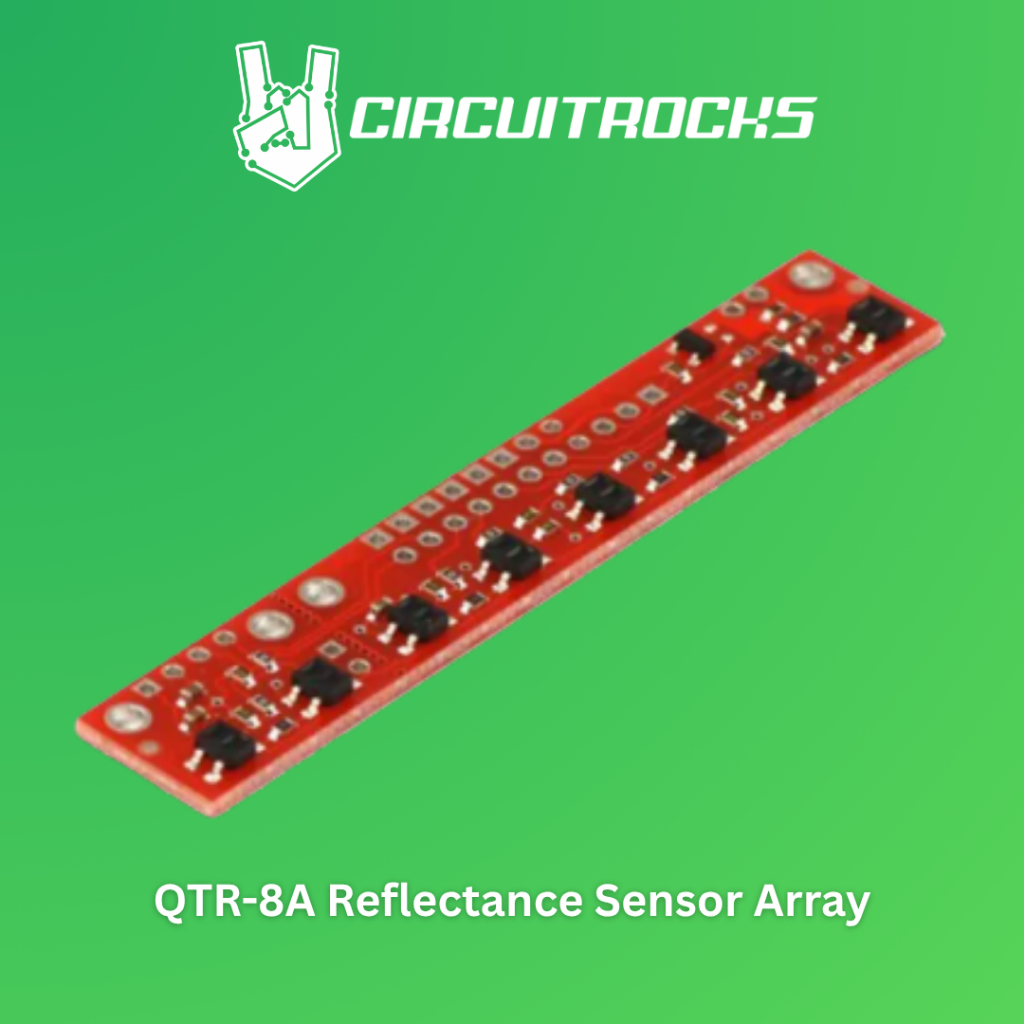 QTR-8A Reflectance Sensor Array – Robotics, STEM & DIY Electronics ...