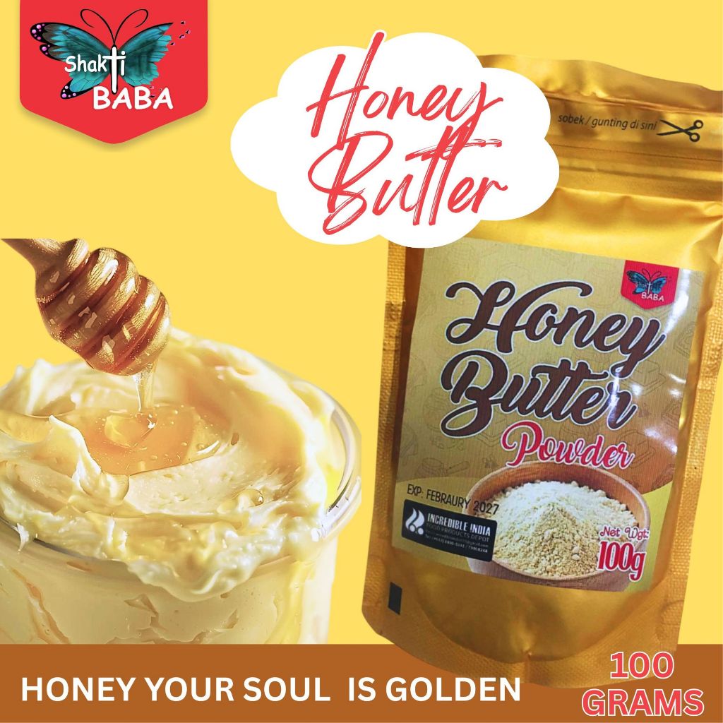 Shakti Baba Honey Butter powder 100g | Shopee Philippines