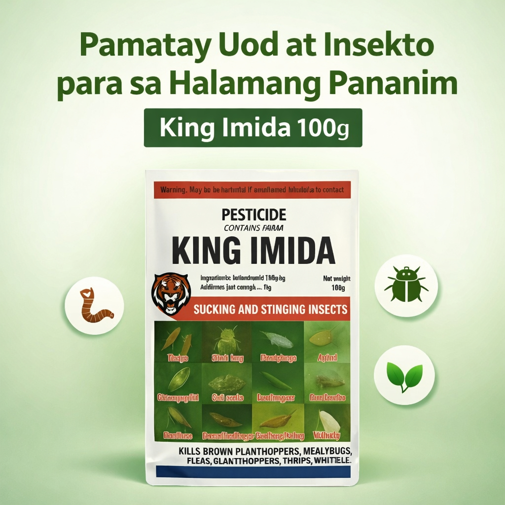 King Imida 100g Pamatay Insekto at Uod - Effective Insecticide for Rice ...
