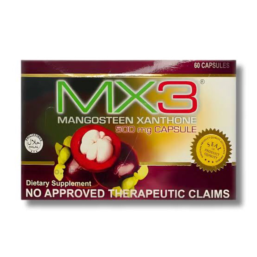 MX3 Mangosteen Xanthone Capsule | Shopee Philippines