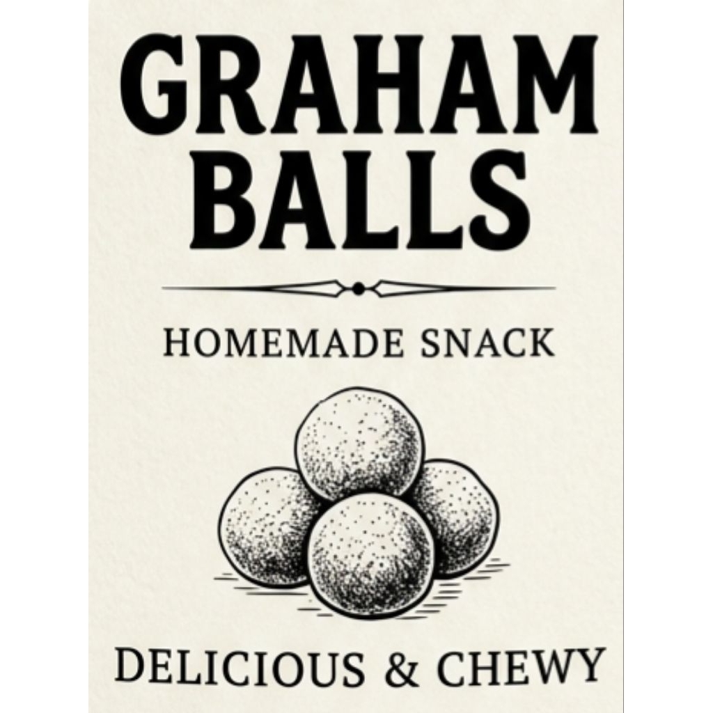 Graham balls label sticker 50x30mm waterproof 100 pcs. | Shopee Philippines