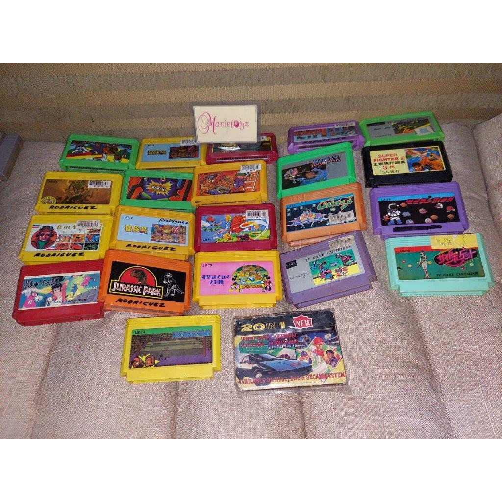 Family Computer Catridges 7 (Tested) | Shopee Philippines