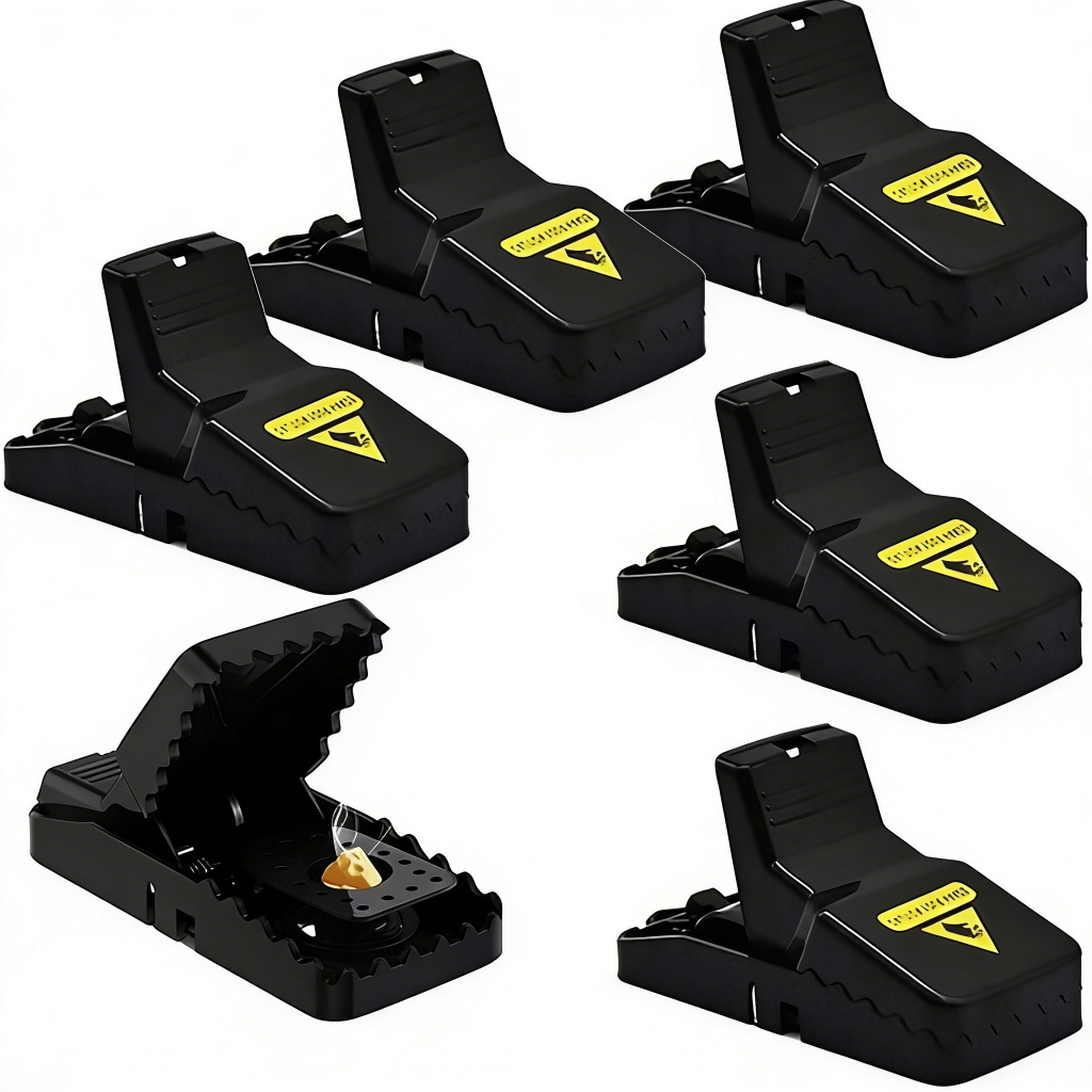 Reusable rat trap catching mice mouse mousetrap spring rodent trap-easy ...