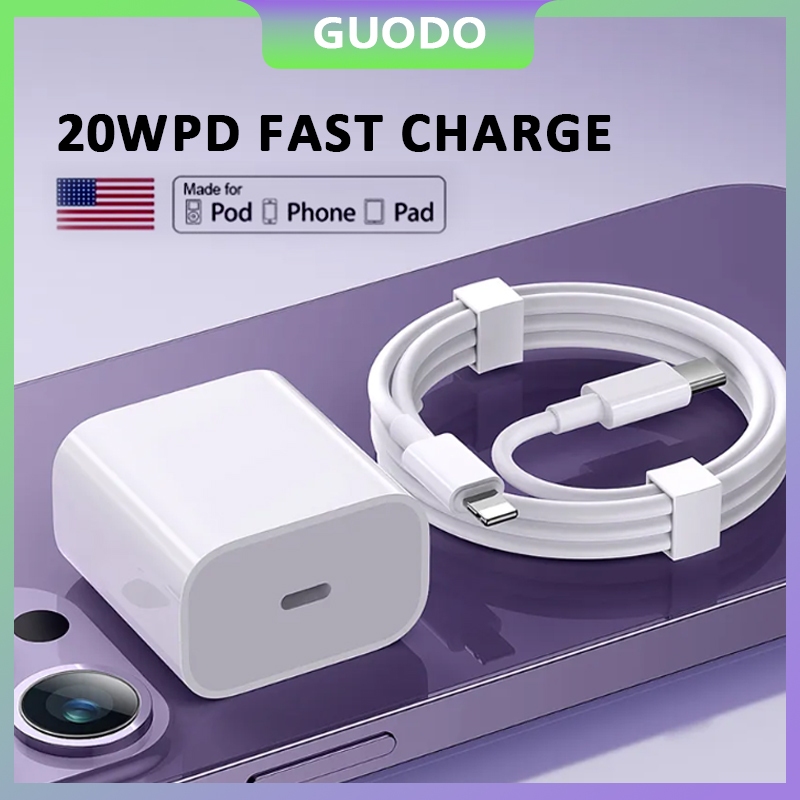 GUODO Original 20W Fast Charger type-c PD Fast Charging Adapter