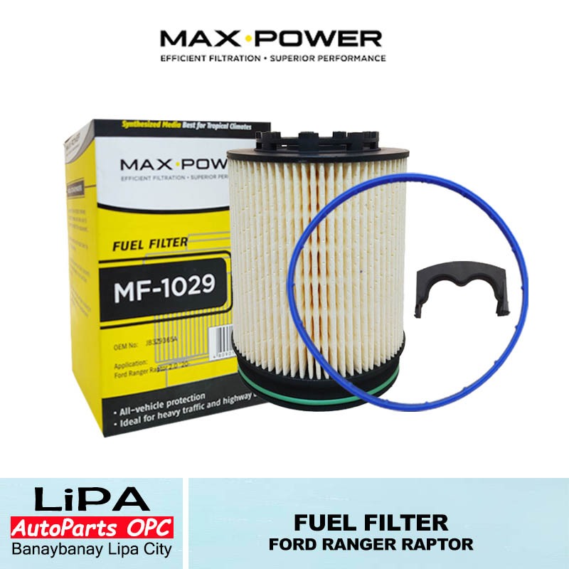 MAX POWER FUEL FILTER FORD RANGER RAPTOR 2.0 2020-UP | Shopee Philippines