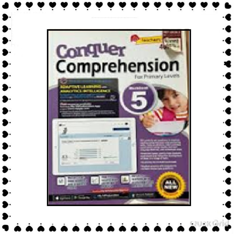 Conquer Comprehension for Primary Levels Workbook 5 | Shopee Philippines