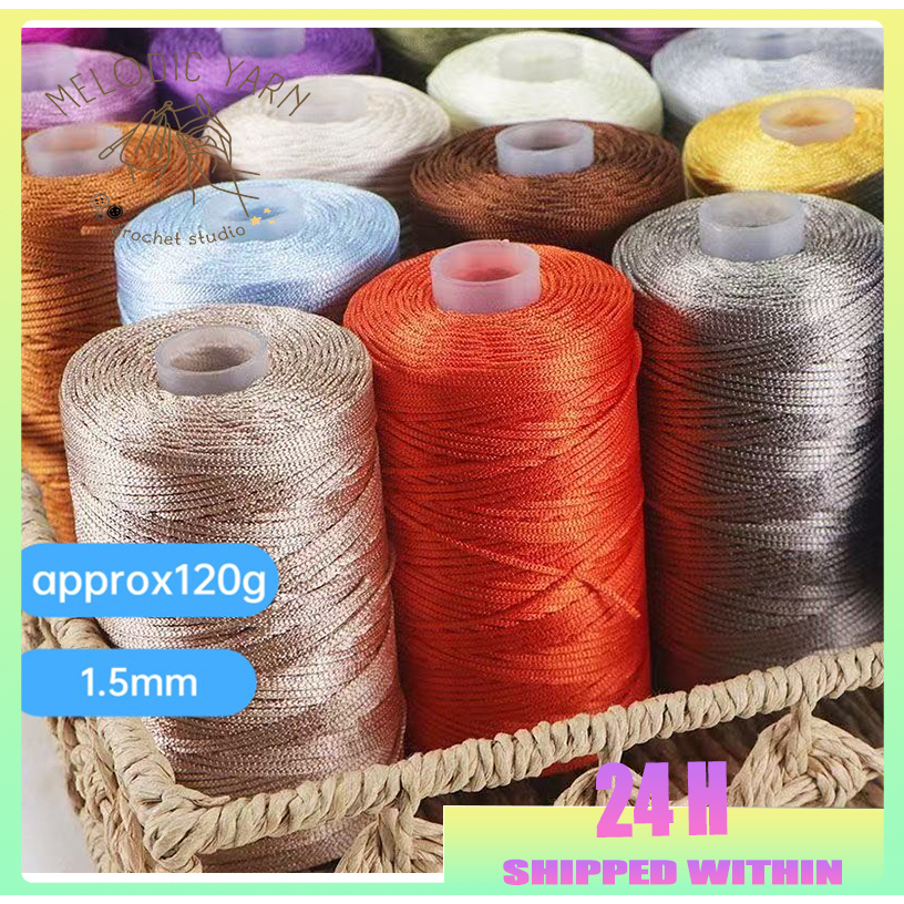 Polypropylene Nylon Yarn 1.5MM 3ply Sewin 110g Leather Sewing Sewing ...