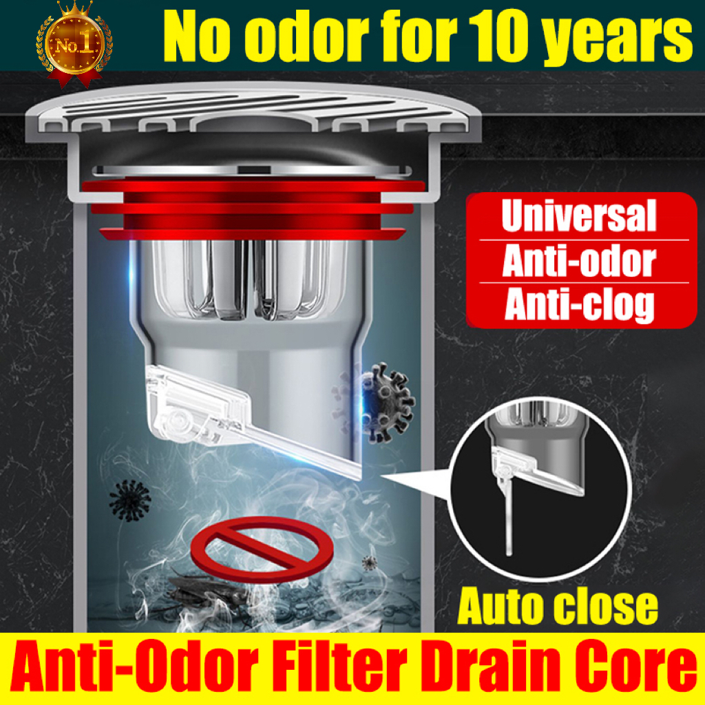 Floor Drain Odor Stopper Anti Odor Traps inner core universal toilet ...