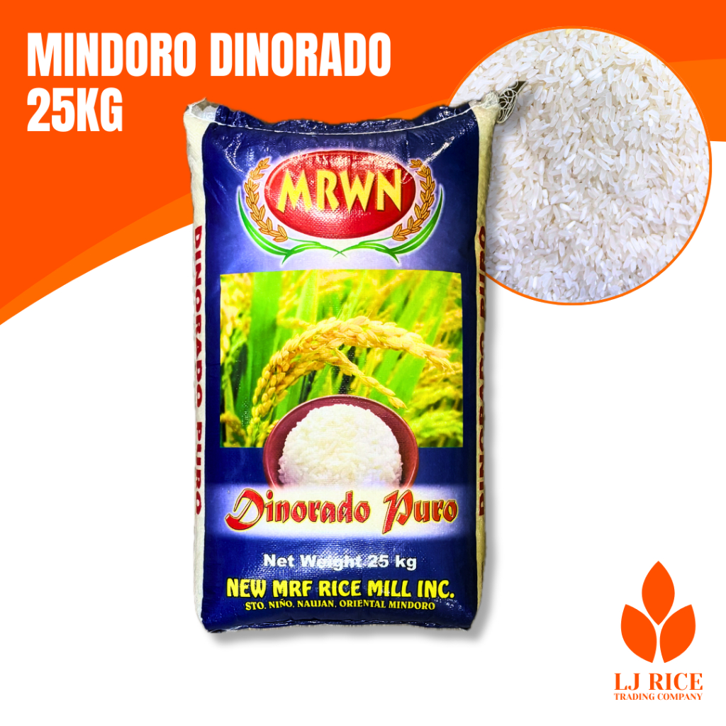 Mindoro Dinorado, Whole Grain White Rice Bigas 5kg, 25kg | Shopee ...