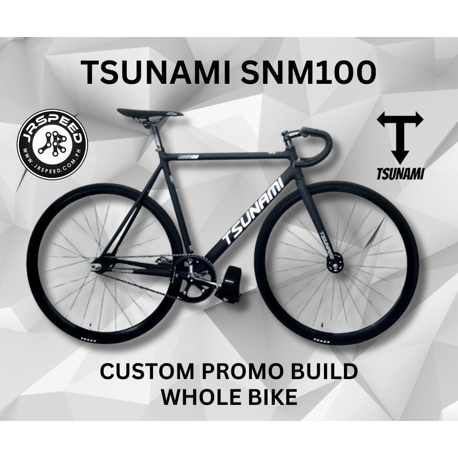 TSUNAMI SNM100 PROMO FIXIE BUILD FIXED GEAR | Shopee Philippines