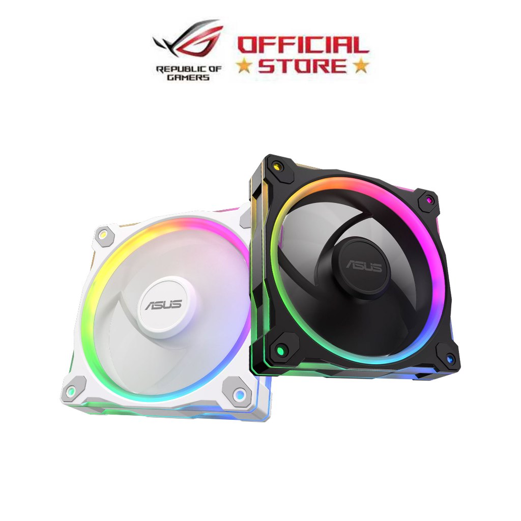 Asus Prime MR120 ARGB Reverse Aura Sync 1600 RPM Dual-sided Frame ...
