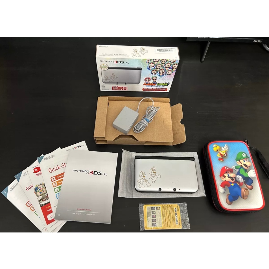 3DS XL Mario & Luigi Dream Team Limited Edition with Luma + 128GB MSD ...
