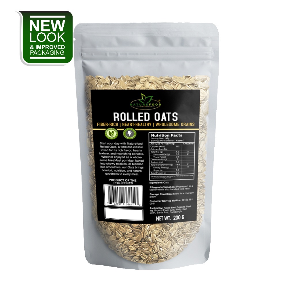 Rolled Oats (Fiber-Rich, Heart-Healthy, Wholesome Superfood Grains ...