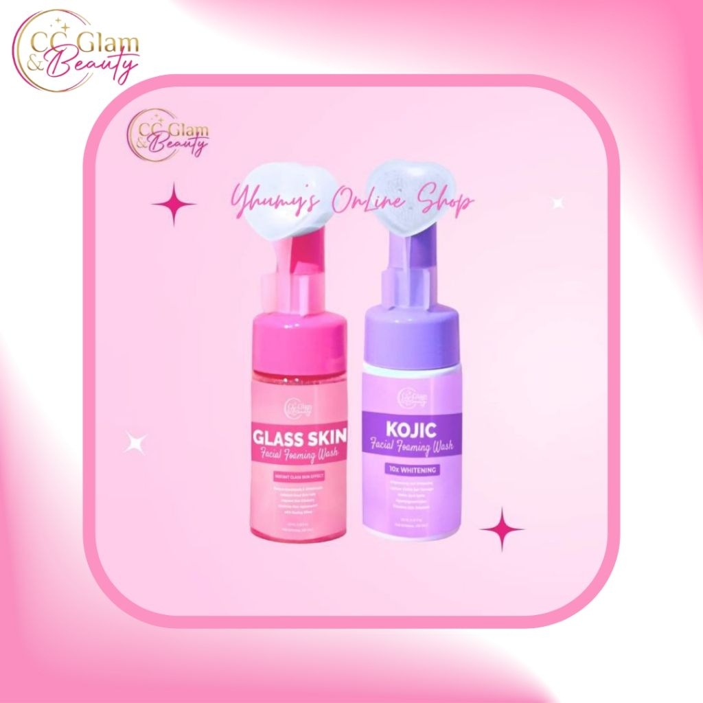 GLass Skin Foaming Facial Wash by CC Glam Beauty Kojic Facial Foaming  Wash Cris Creligo