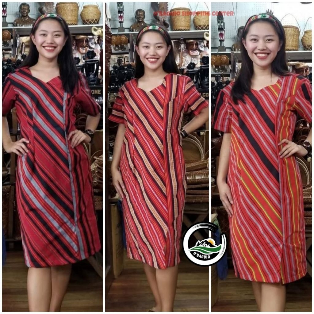 Inabel Dress - Igorot Ethnic Design | O'Baguio (COD) | Shopee Philippines