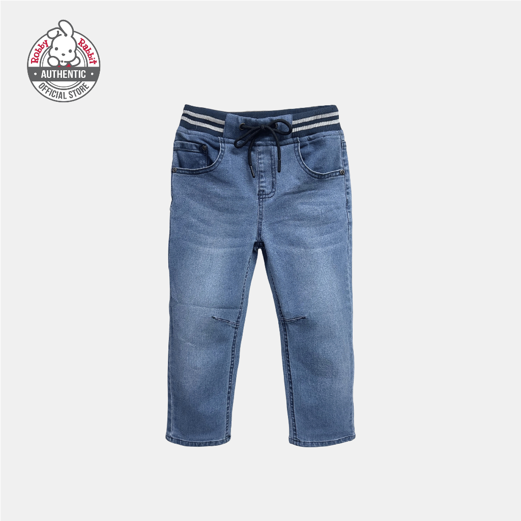 Robby Rabbit Boy Ocean Drive Regular Fit Easy Denim Pants (Light Blue ...