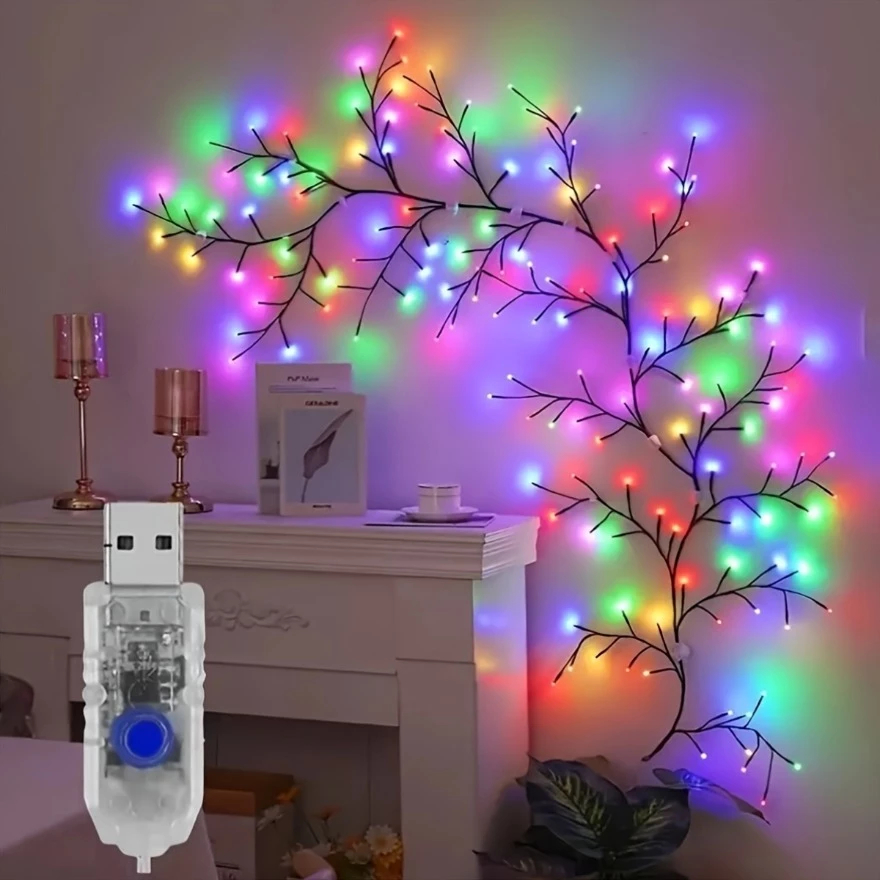 Tree Vine Light, USB Lighting Form Christmas LED String, High Quality ...
