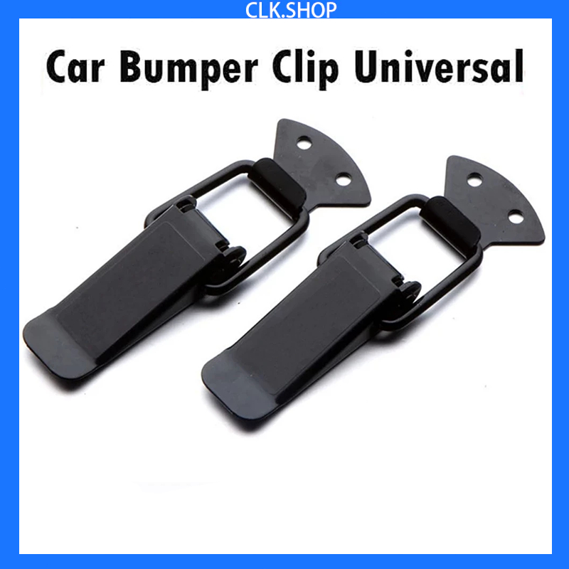 Universal Car Bumper 2pcs Security Hook Lock Clips Quick Release Hook ...
