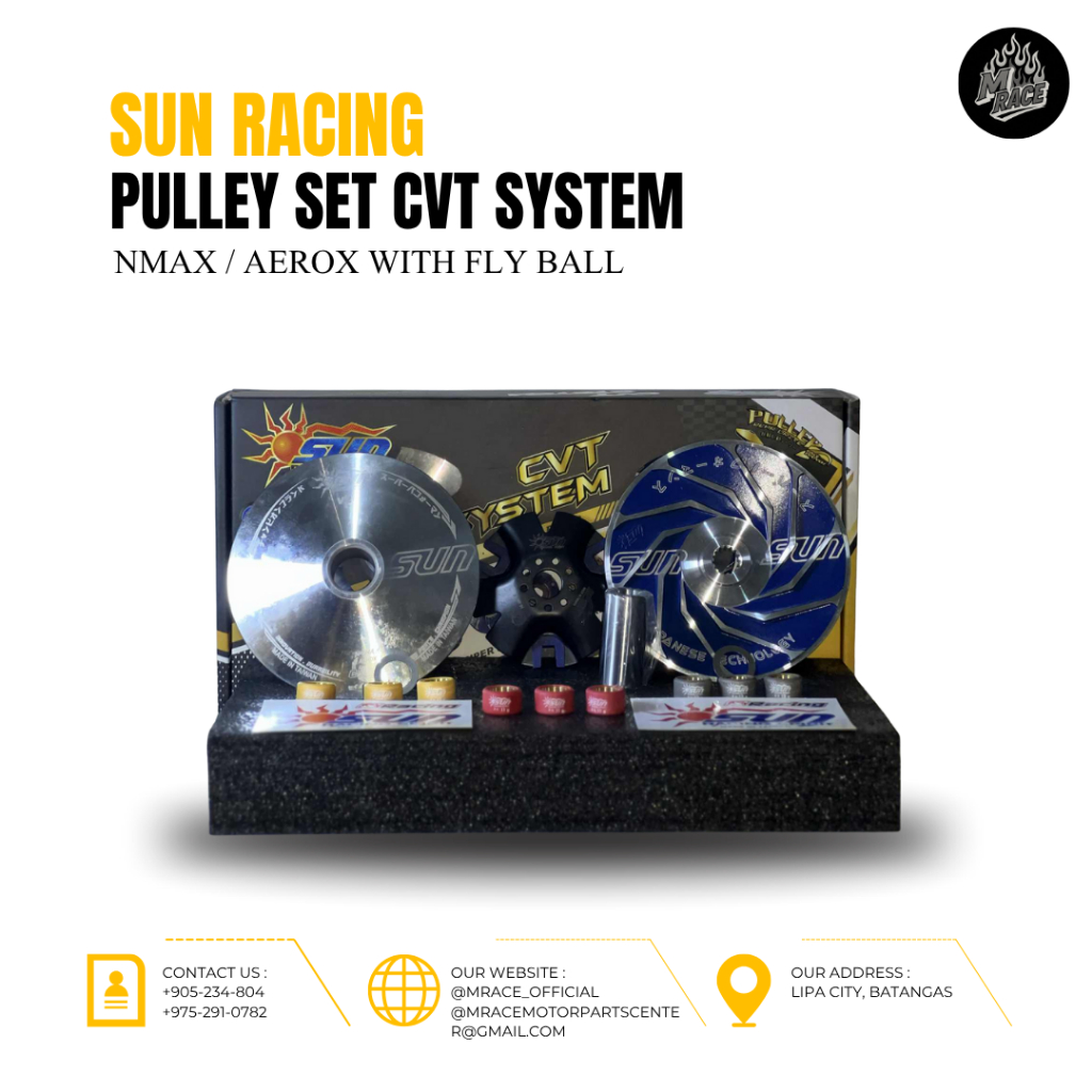 ORIGINAL SUN RACING SPIRIT PULLEY SET | Shopee Philippines