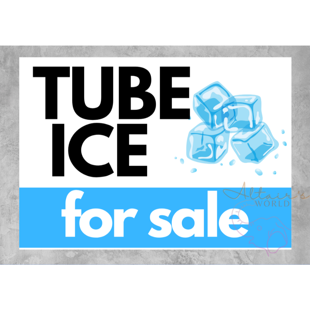 Shop signage ice for Sale on Shopee Philippines