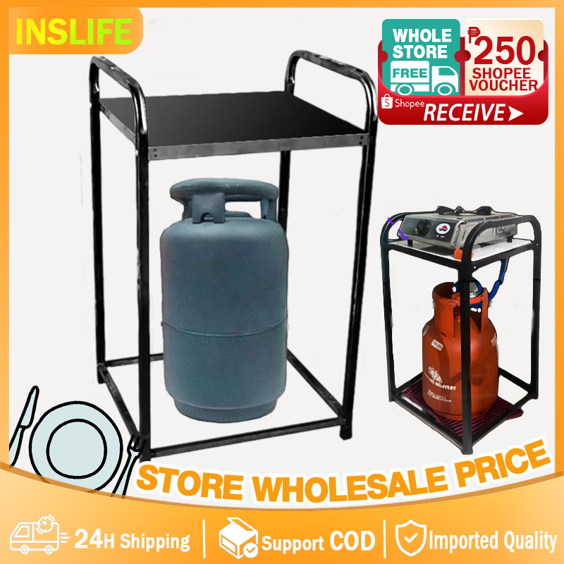 Gas Stove Stand Kitchen Organizer Rack Gas Stove Rack Single Burner Gas ...