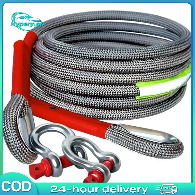 Kinetic Recovery Rope 10 -18Tons 5m Emergency Trailer Rope Heavy Duty ...