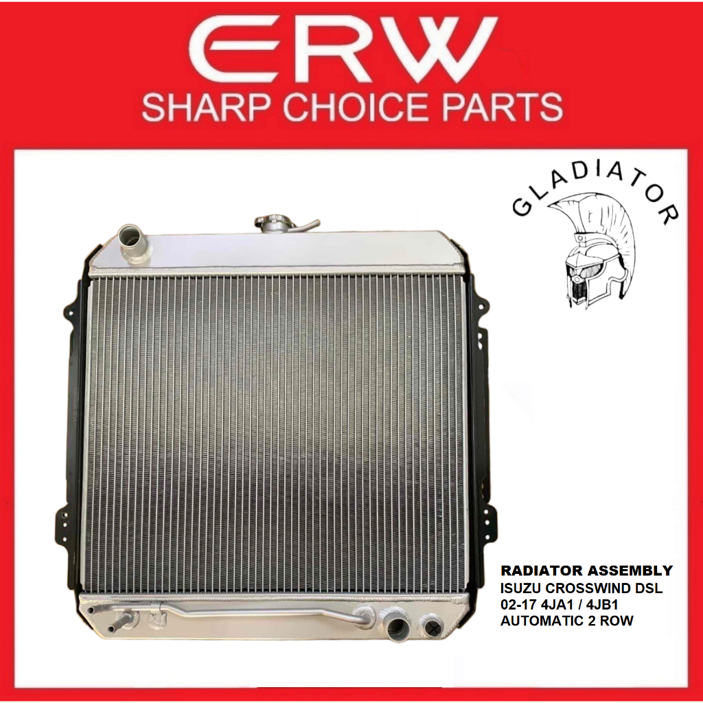 RADIATOR for ISUZU CROSSWIND DSL 02-17 4JA1/4JB1 AUTOMATIC 