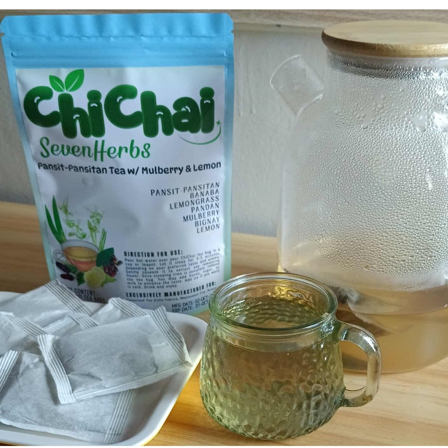 Pansit-Pansitan Tea with Mulberry and Lemon Herbal Tea (Ulasimang Bato ...