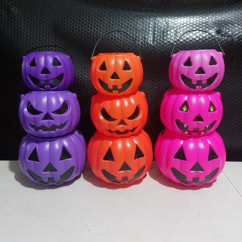 Shop halloween pumpkin basket for Sale on Shopee Philippines