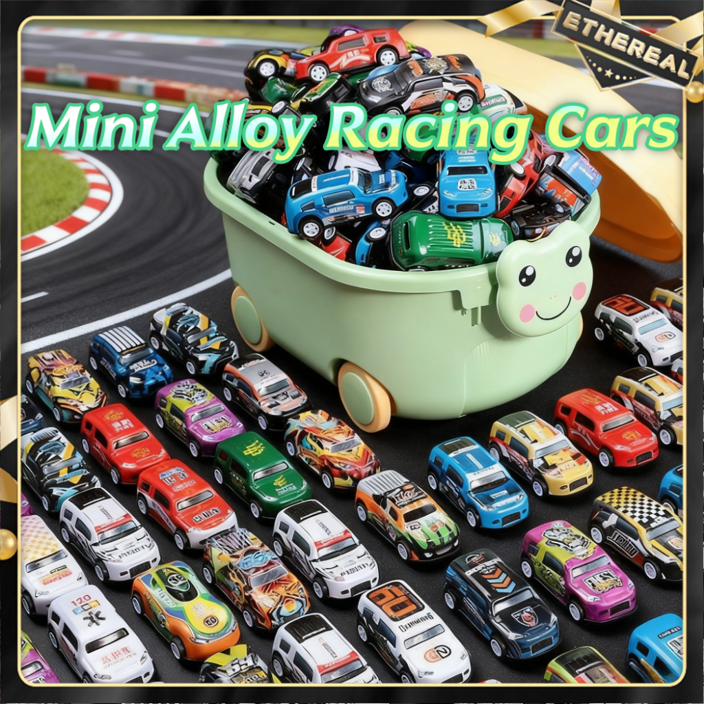 50Pcs Mini Toys Car Alloy Racing Cars Baby Toys Car Christmas Gift Box ...
