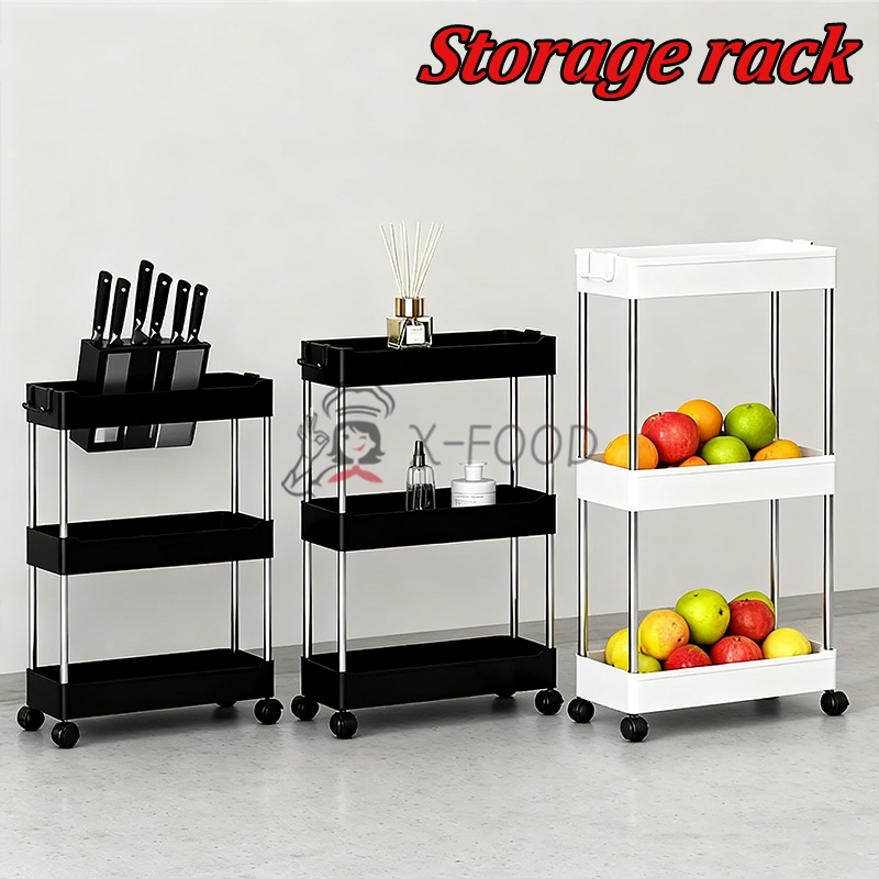 【3/2Tier】Storage Rack Multi-Functional Kitchen Spice Storage Rack ...