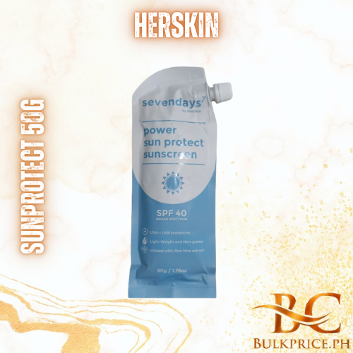 1PC SEVENDAYS POWER SUN PROTECT SUNSCREEN SPF40 50G | Shopee Philippines