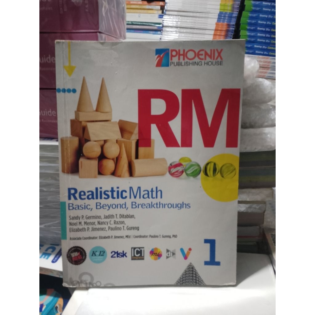RM REALISTIC MATH grade 1(use | Shopee Philippines