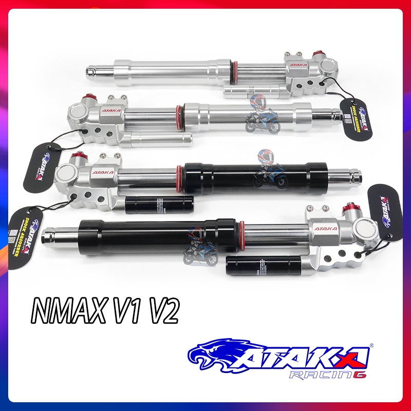 【High Performance】ATAKA CNC Inverted Fork Shock With Airbag Dual ...