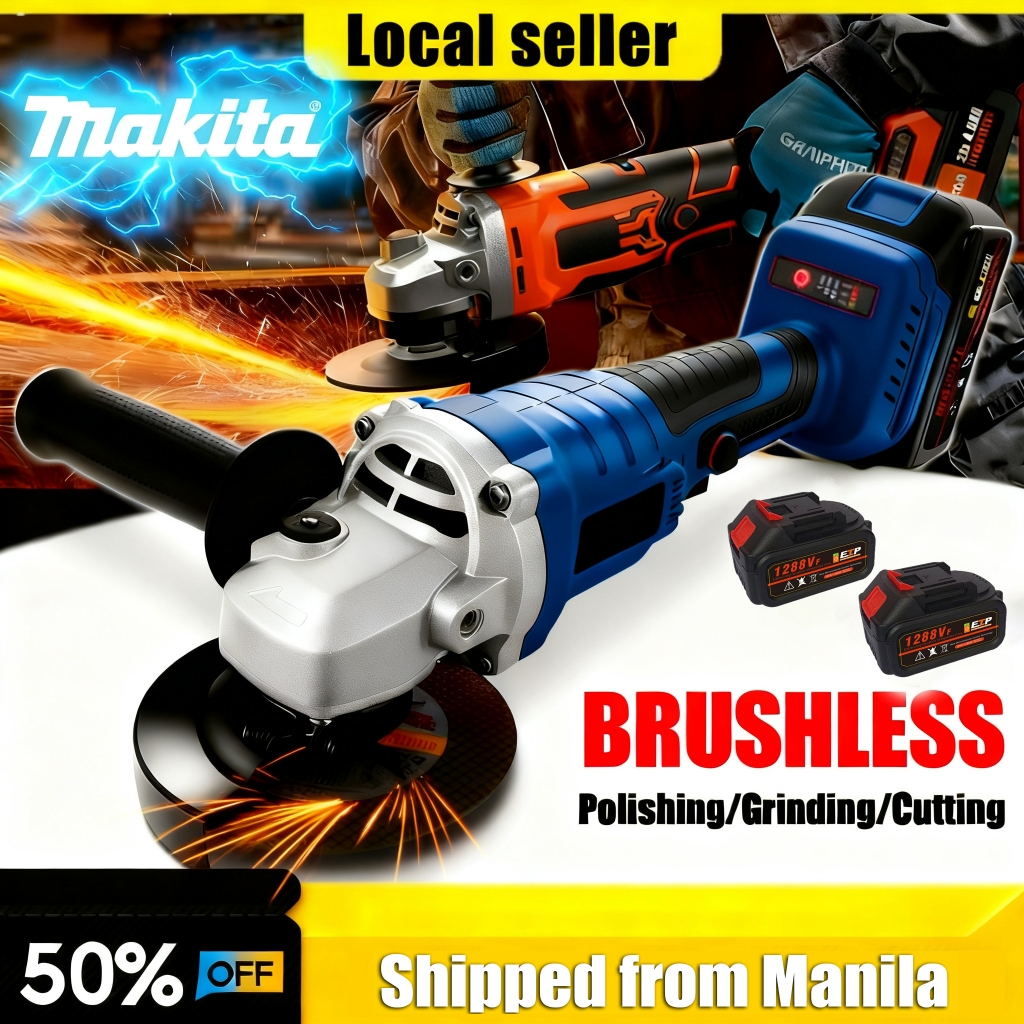 Cordless Angle Grinder Tools Grinding Disc Portable Wireless ...