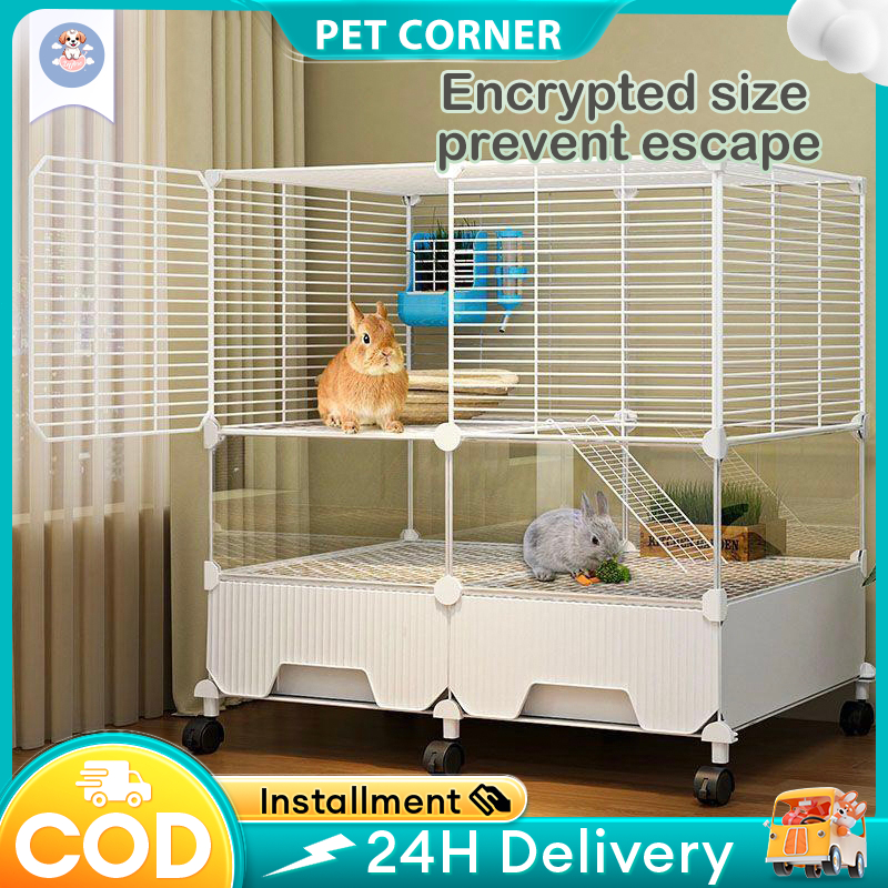Special Rabbit Cage for Dwarf Rabbits Keeping Small Pets Large Rabbit ...