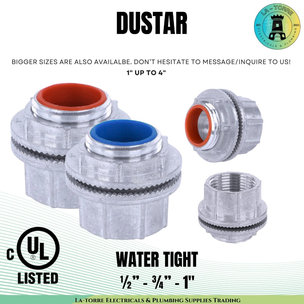 Dustar Water Tight Conduit Hub | Shopee Philippines