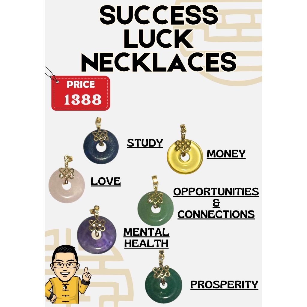 Success Luck Necklaces By Mr. Yang Sy-Go (Certified Feng Shui ...