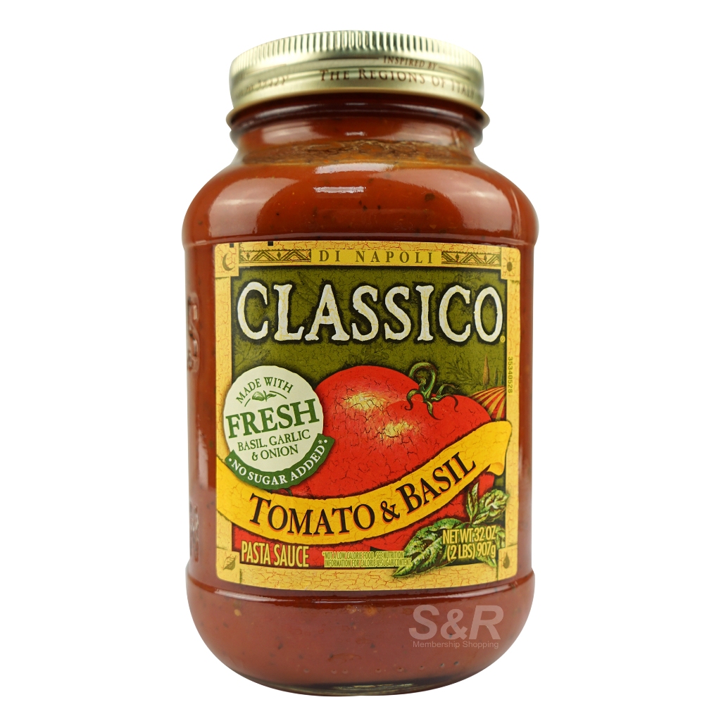 Classico Tomato and Basil Pasta Sauce 907g | Shopee Philippines