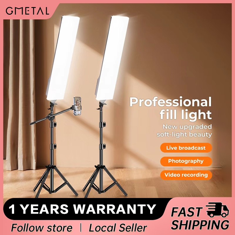 [PH Stock] GMETAL LED Video Light LED Fill Light Live Streaming Light ...