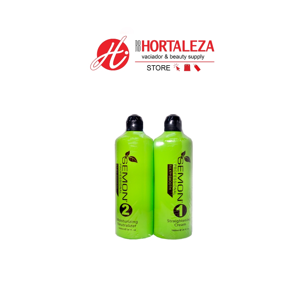 Semon Silky Smooth Hair Rebonding Set (1000ML) | Shopee Philippines